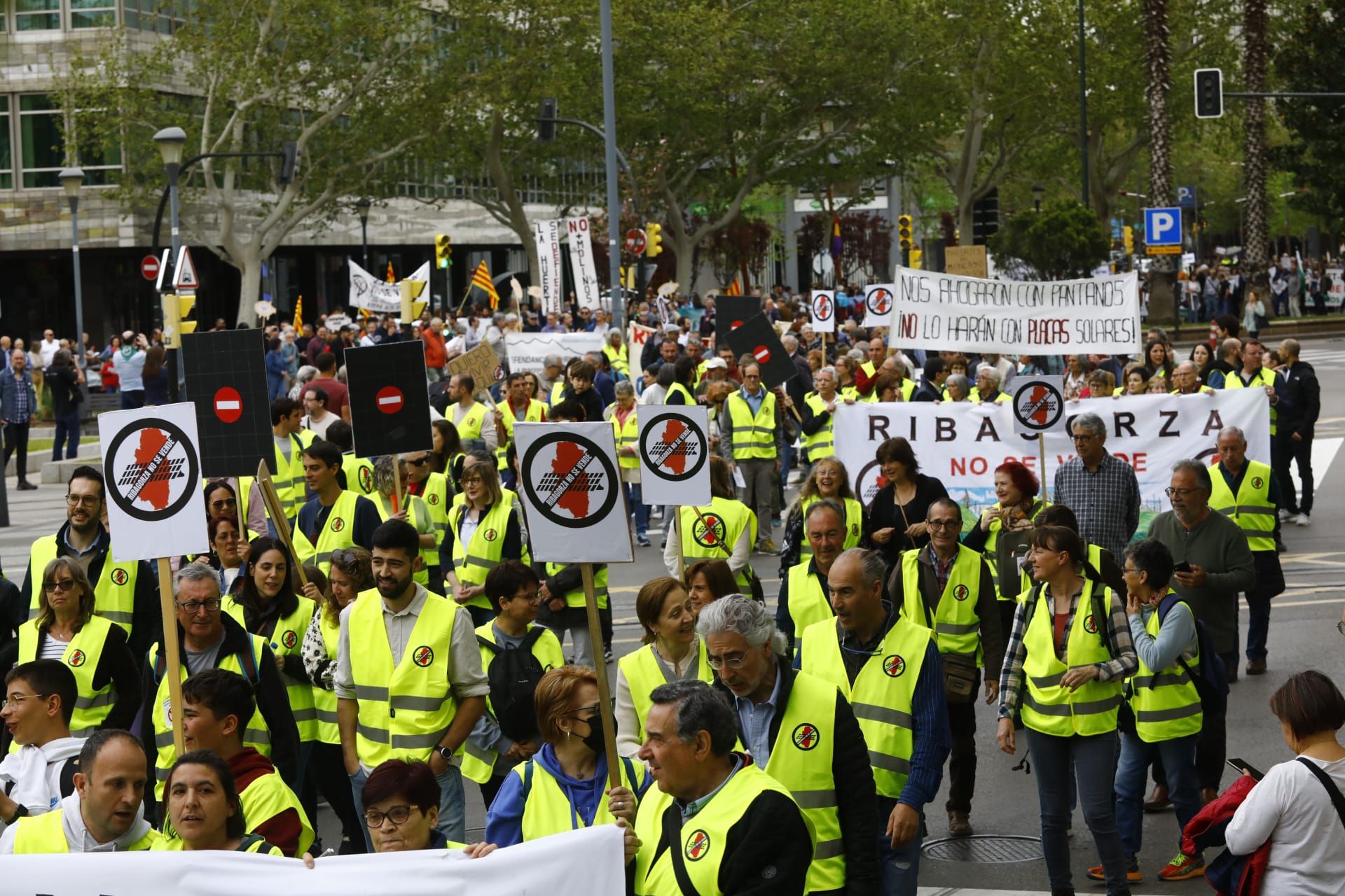 En imágenes | Aragón clama por una instalación consciente de las renovables