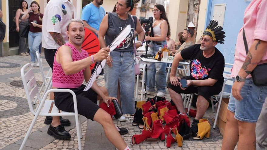 Cuando correr en tacones es un acto de orgullo