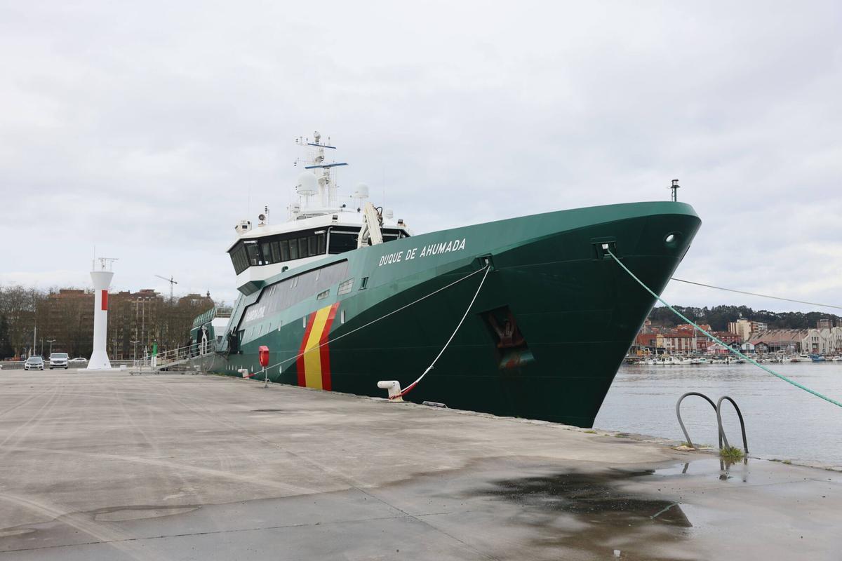 En imágenes: Así son las entrañas del "Conde de Ahumada", el buque más moderno de la Guardia Civil