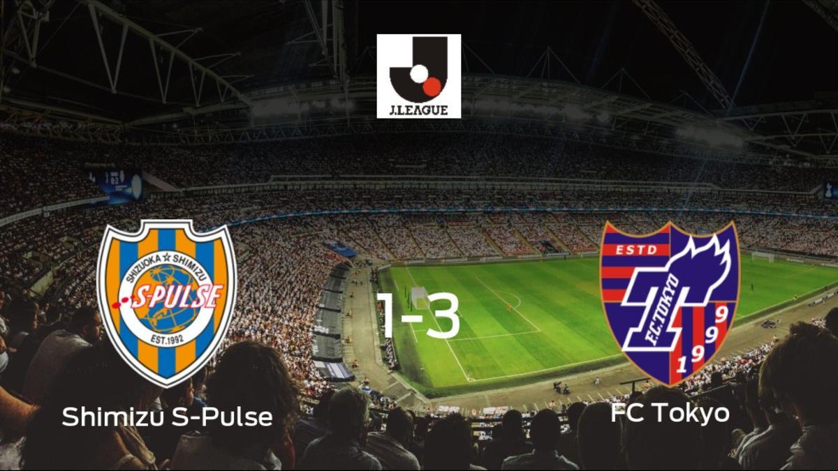 El FC Tokyo se lleva tres puntos a casa tras vencer 1-3 al Shimizu S-Pulse