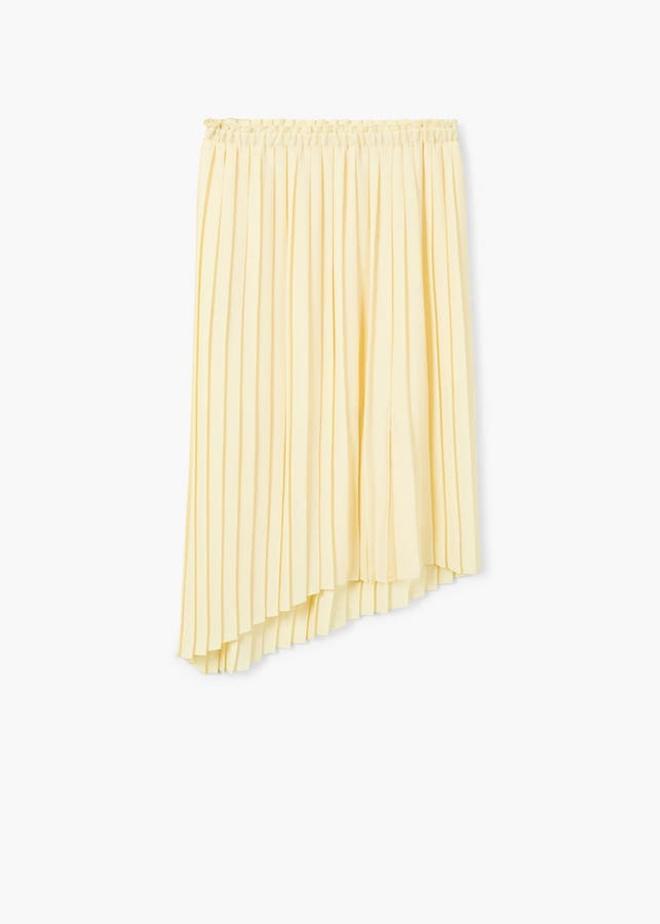 La falda asimétrica de Mango