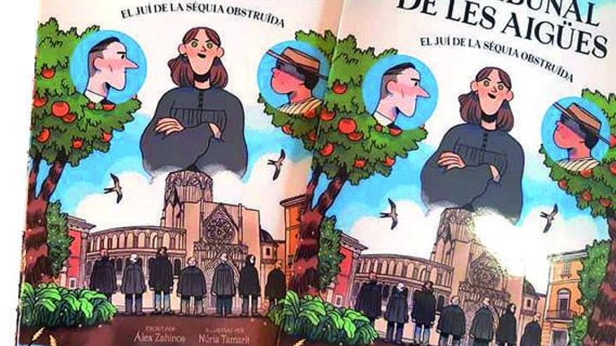 La mil·lenària història del Tribunal de les Aigües passa al còmic
