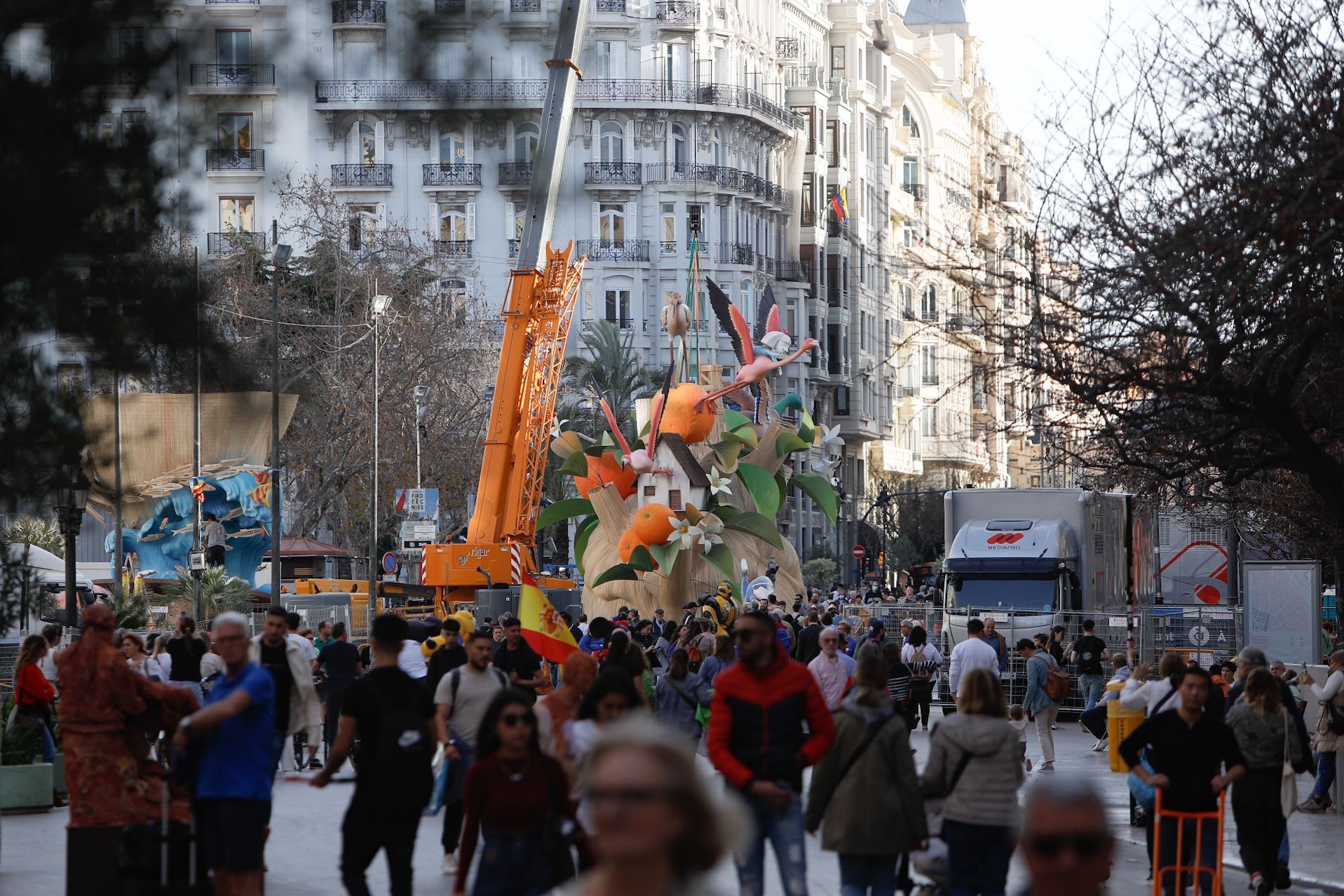 El centro de València se prepara para un lleno total el fin de semana