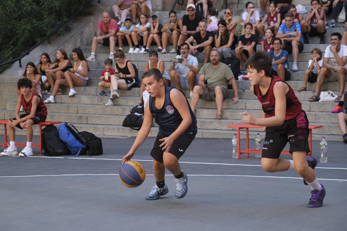 Imatges del 3x3 de la Festa Major de Manresa