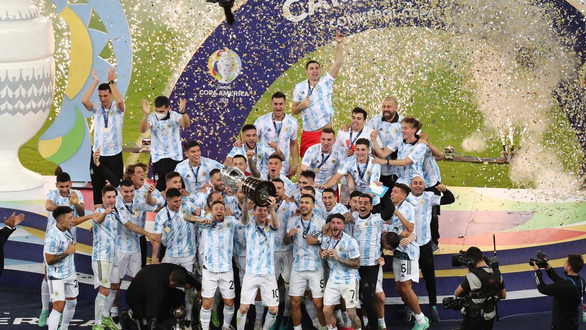 Argentina ganó la reciente Copa América