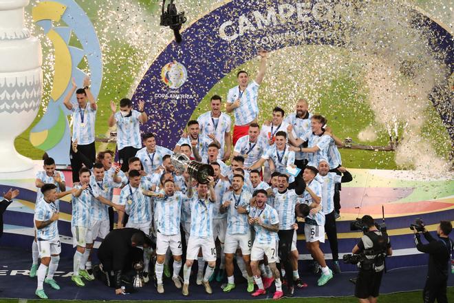 Argentina ganó la reciente Copa América