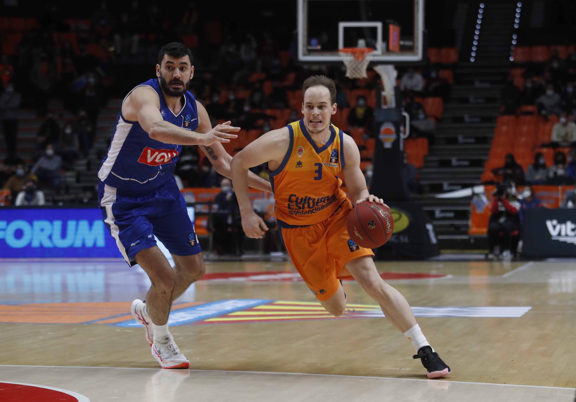 La  victoria de Valencia Basket ante el Buducnost