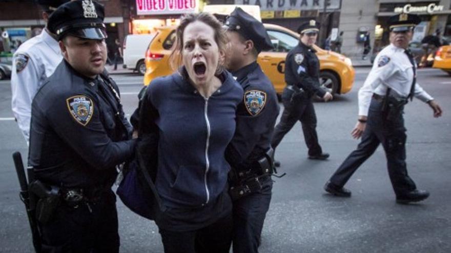 Manifestaciones raciales en Nueva York