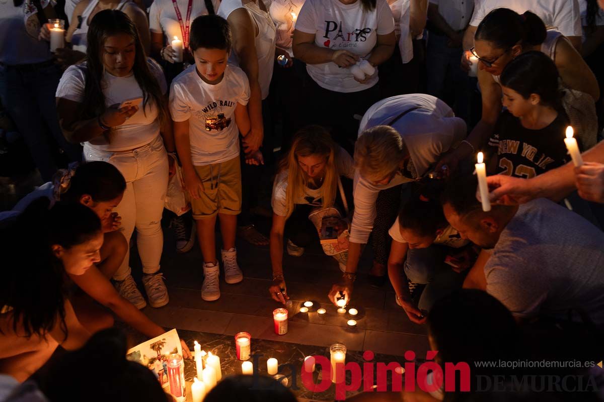 Homenaje a los cuatro fallecidos de Caravaca en el incendio de las discotecas de Murcia