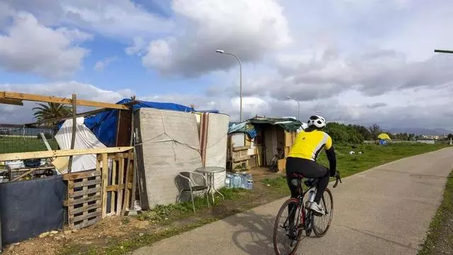 VÍDEO | Así son las chabolas junto a la Vía de Cintura donde se proyecta el Jardín Botánico de Palma
