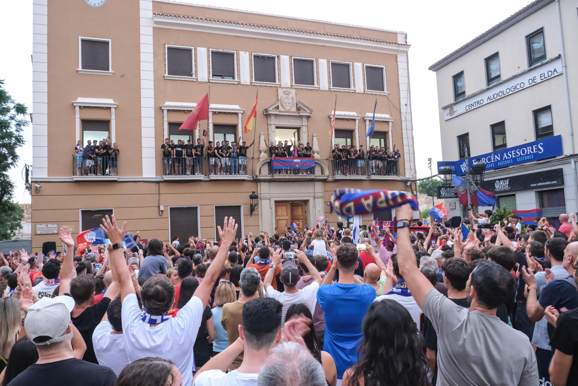 La fiesta del ascenso del Eldense