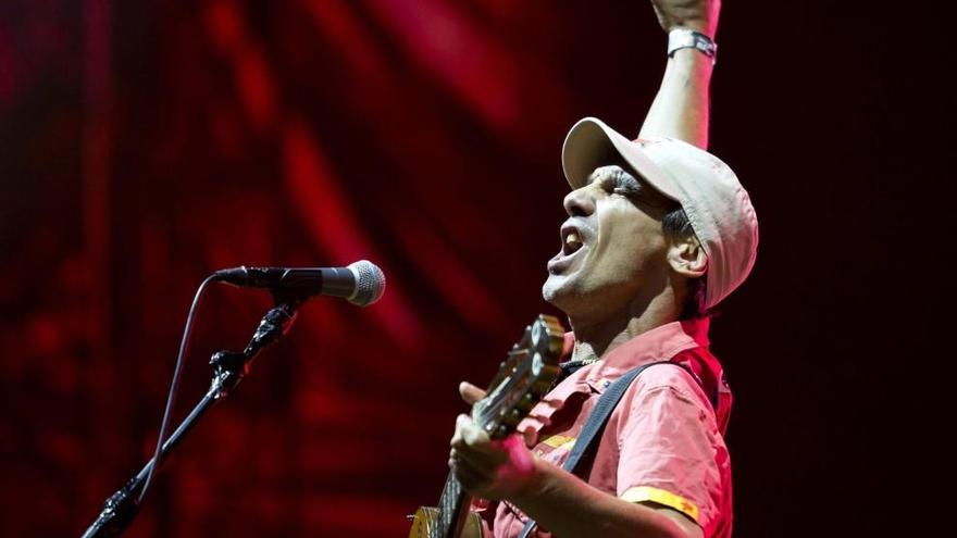 Manu Chao se estrena en el festival del Rototom en Benicàssim