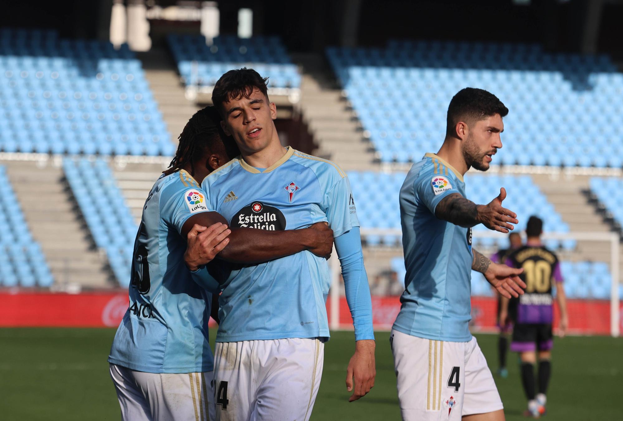 Las mejores imágenes del Celta-Valladolid (3-0)