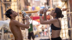 "¡Millor calor que pluja!"