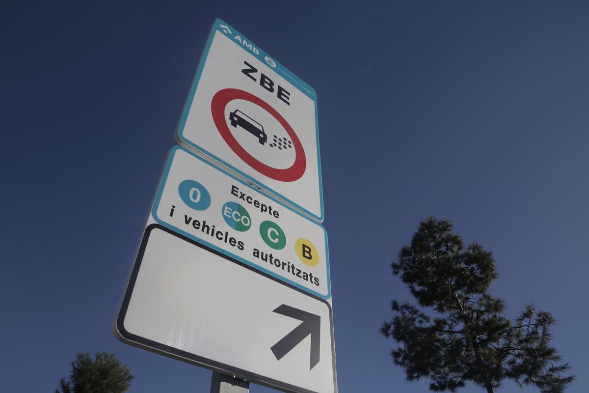 SEÑAL DE RESTRICCIÓN DE LAS ZBE