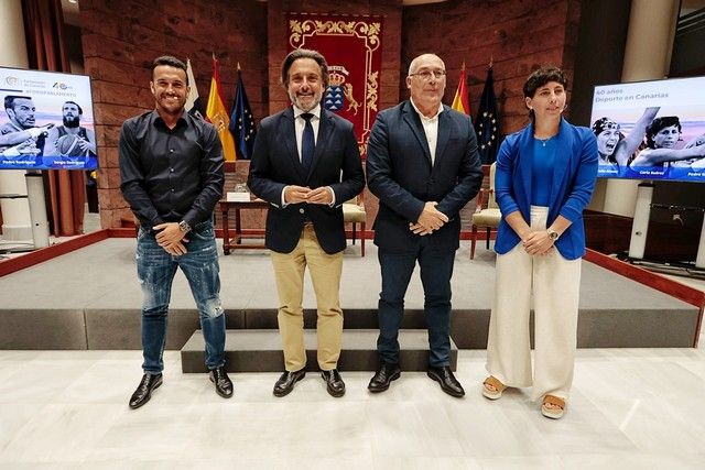 Charla '40 Años de Deporte en Canarias'