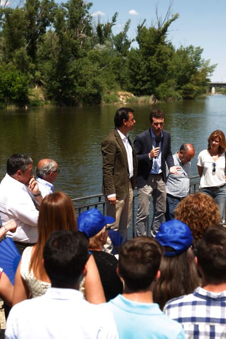 Visita de Pablo Casado y Martínez-Maíllo