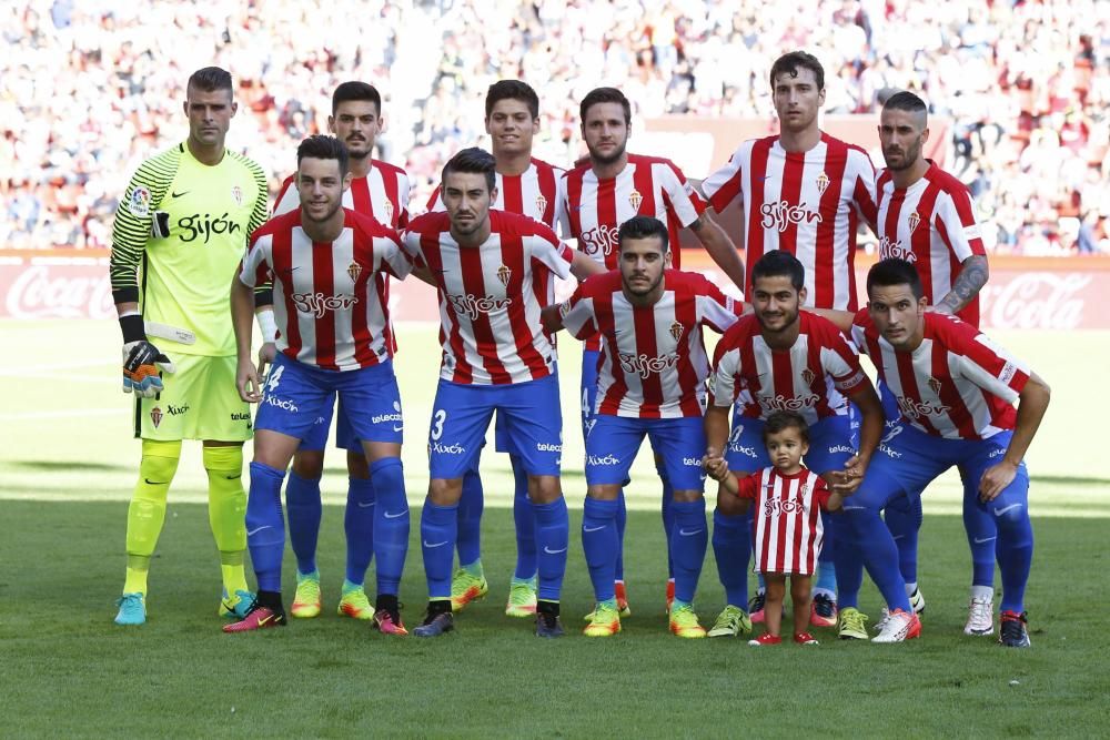 Partido entre el Sporting y el Athletic Club (2-1)