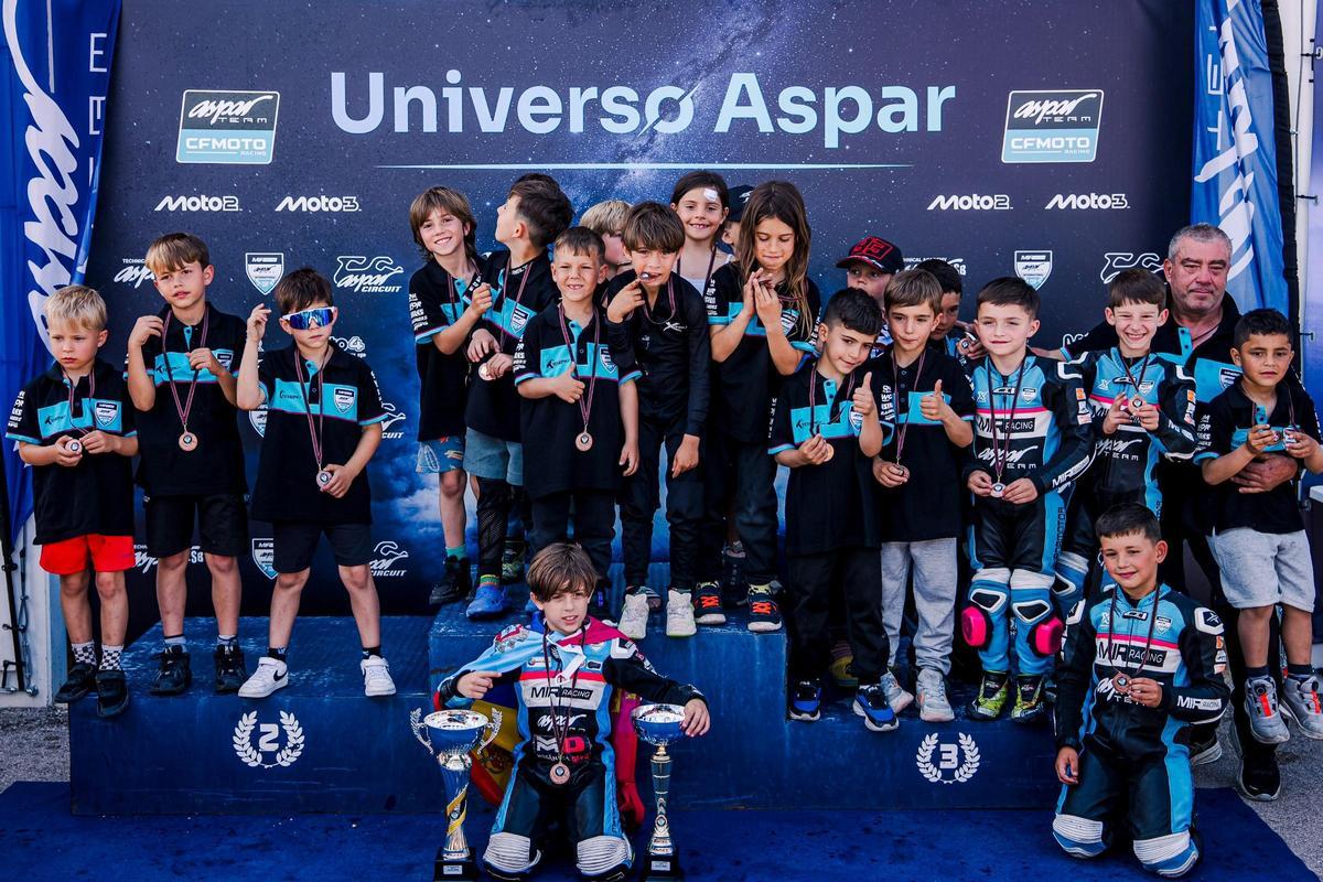 El Aspar Circuit ha acogido la segunda prueba de la MIR Racing Aspar Cup 2026, con 175 participantes en un fin de semana para el recuerdo.