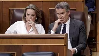 Feijóo asegura que Sánchez no está "limpio" y acusa a los socios del Gobierno de ser "cómplices" de la corrupción