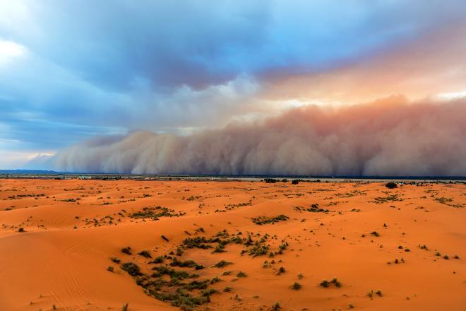 Las tormentas de arena africanas llegarán a nuestro país.