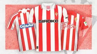 El Sporting de Gijón y el nuevo diseño para su camiseta: "made in Gijón" tras casi medio siglo con las mejores firmas del mundo