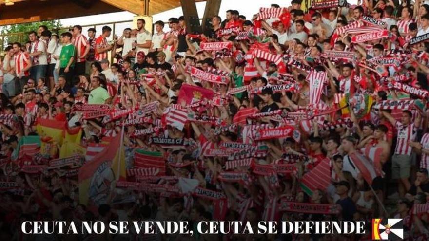 El Zamora CF alza la voz: Ceuta no se vende, Ceuta se defiende