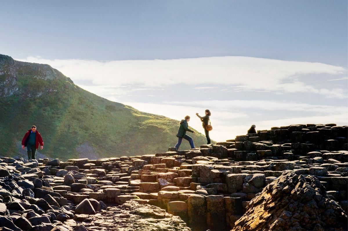La calzada del gigante, Irlanda