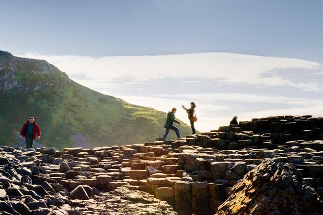 La calzada del gigante, Irlanda