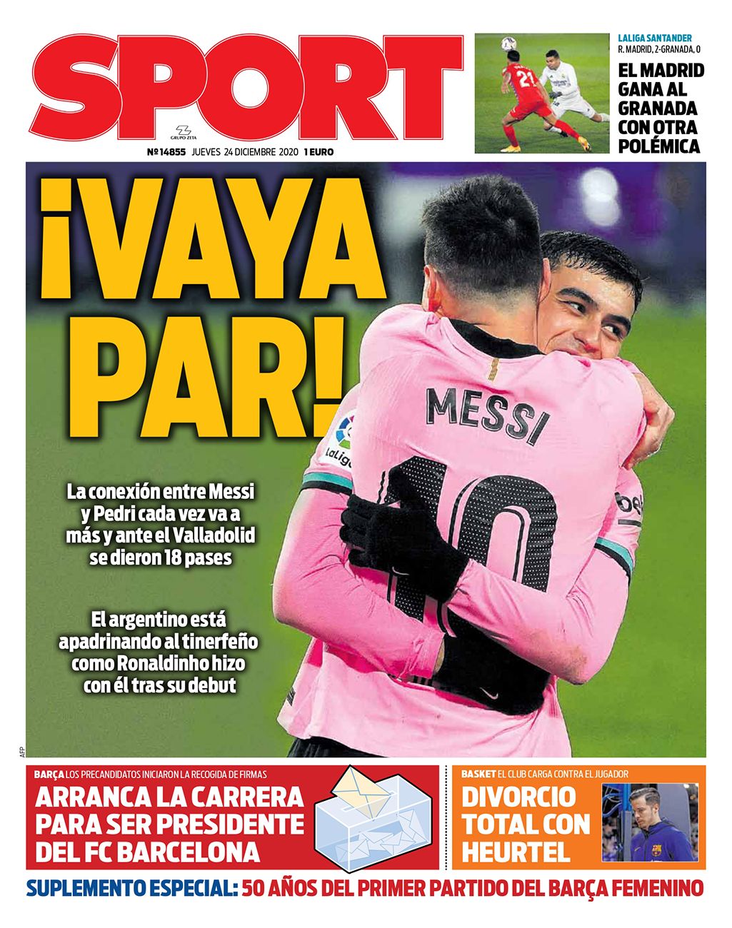 Portada de Sport