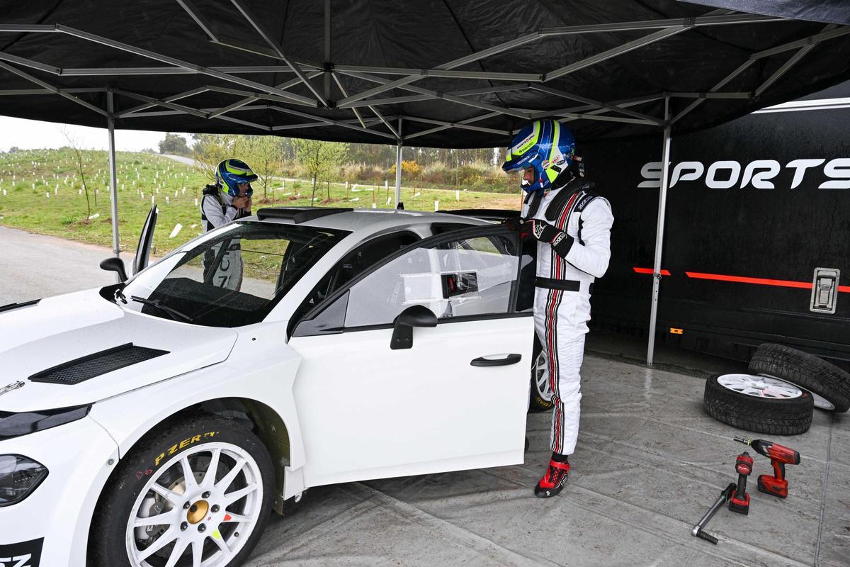 Ruiloba y Lancia efectuando test en Portugal esta tarde