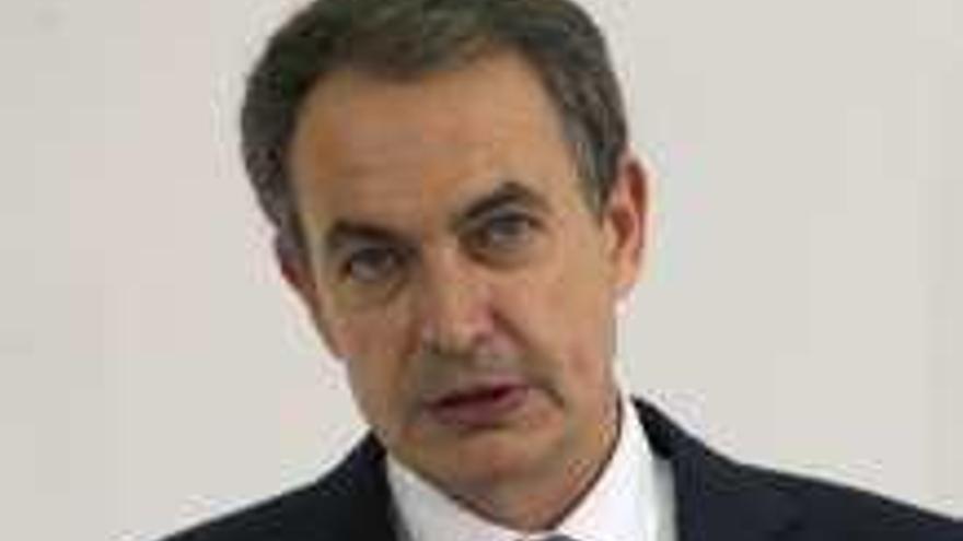 El presidente Rodríguez Zapatero.