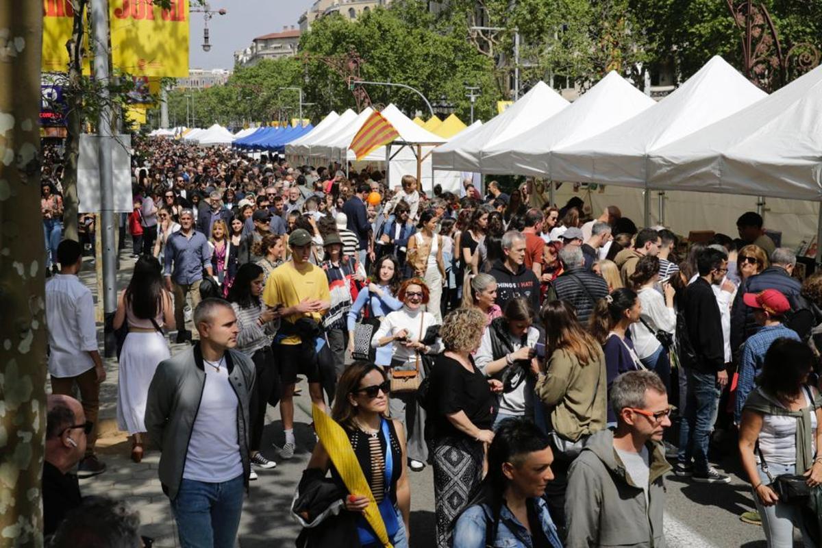 Sant Jordi de récord en Barcelona