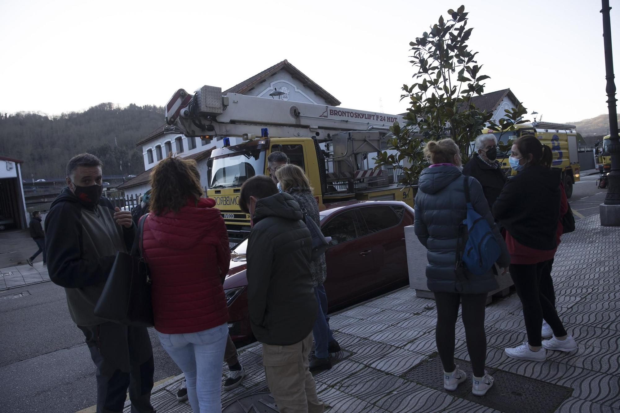 Muere una mujer en el segundo incendio en cinco días en su vivienda de Langreo