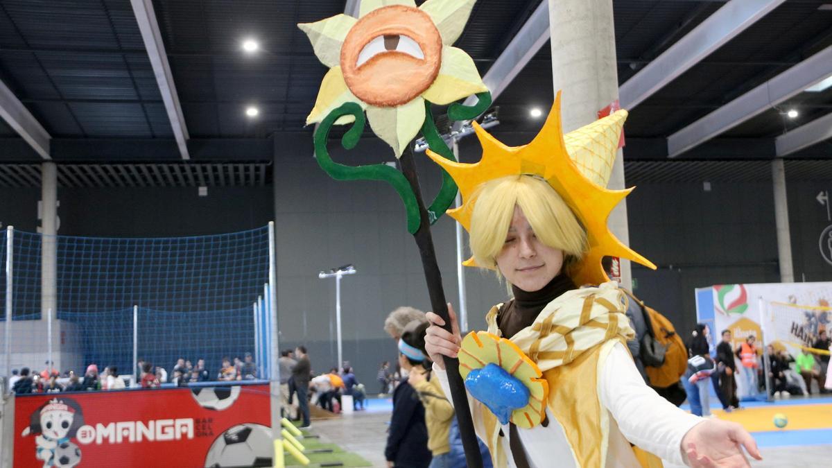 Una visitant del Saló del Manga, vestida de Pure Vanilla Cookie