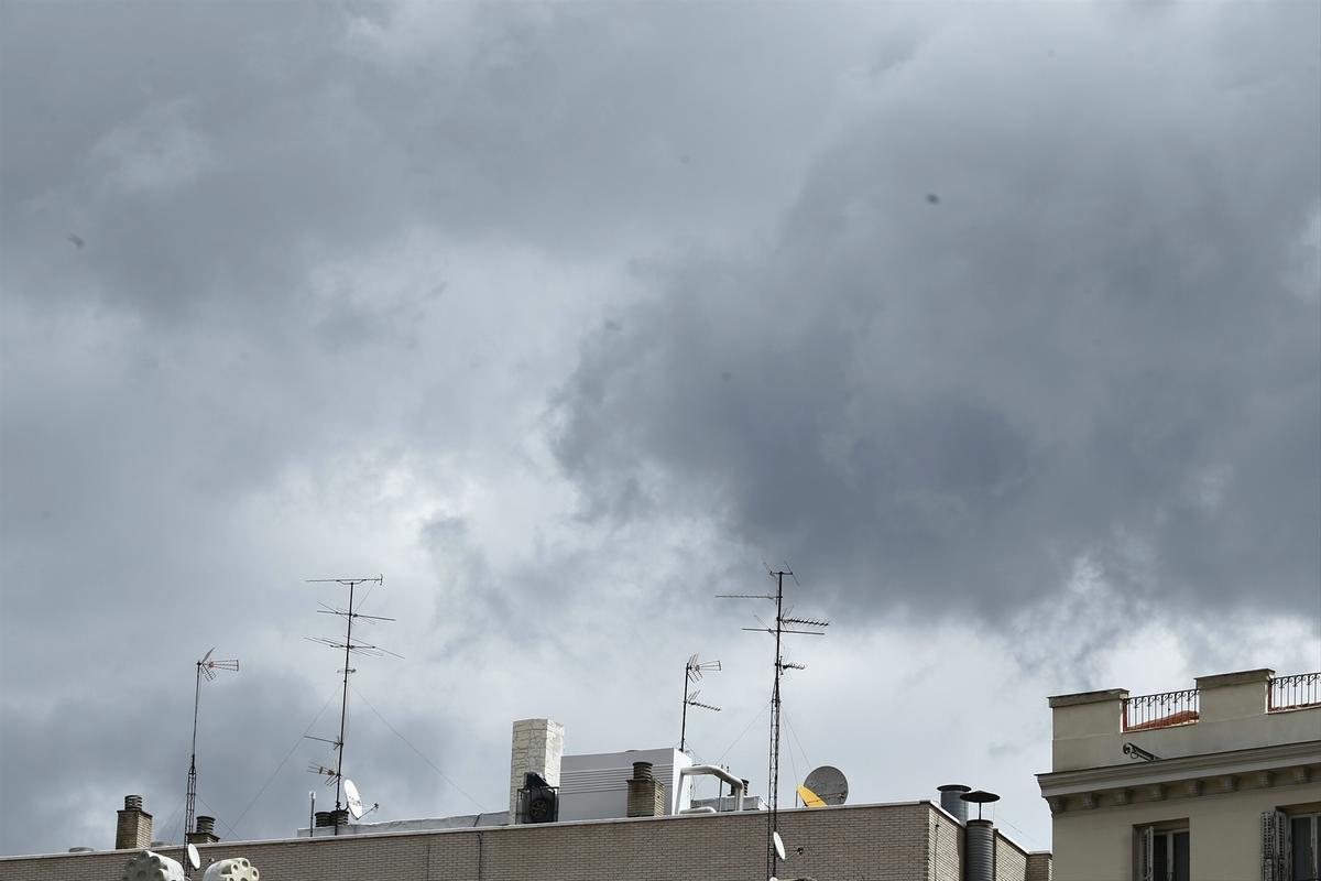 Cielo nuboso.