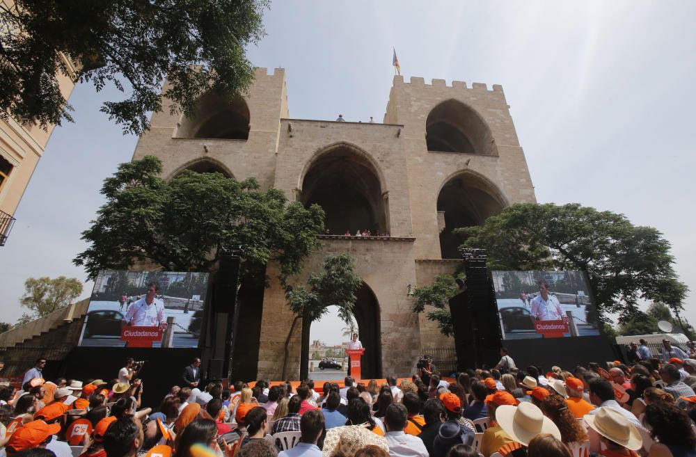 Acto central de Ciudadanos en Valencia