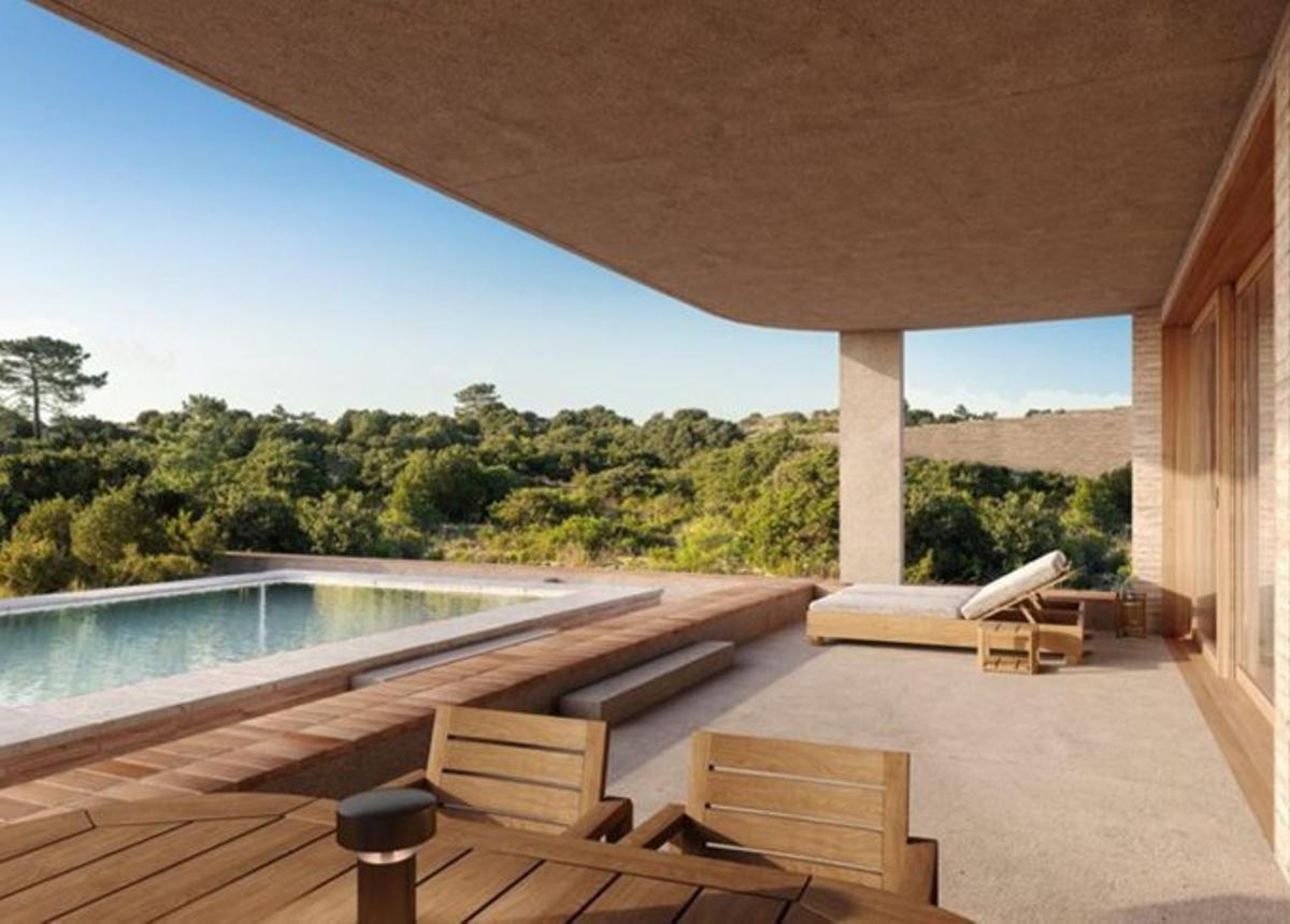 Baño de uno de los alojamientos del resort.