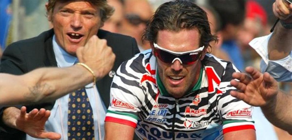 Mario Cipollini, al Giro.