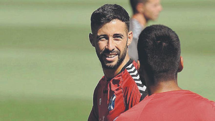 Ángel Galván, durante su etapa como jugador del CD Tenerife.