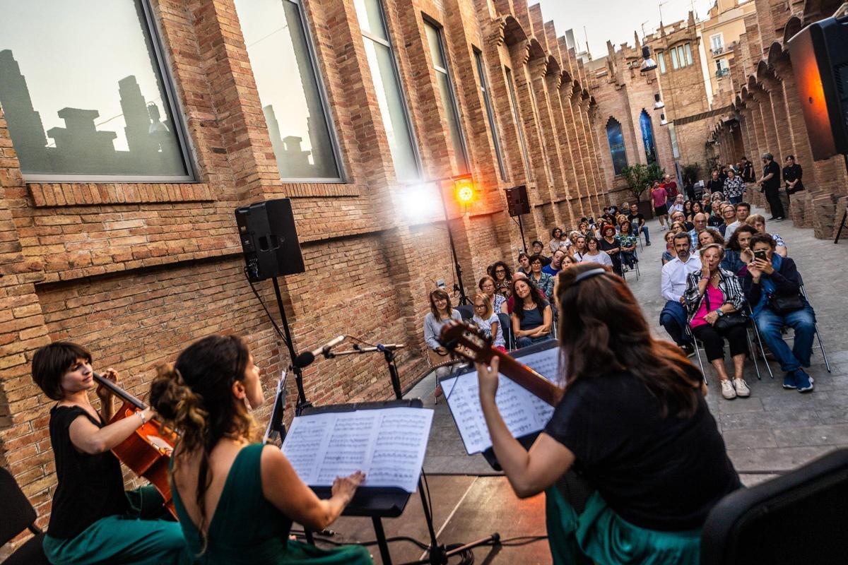 Mini concierto en Caixaforum