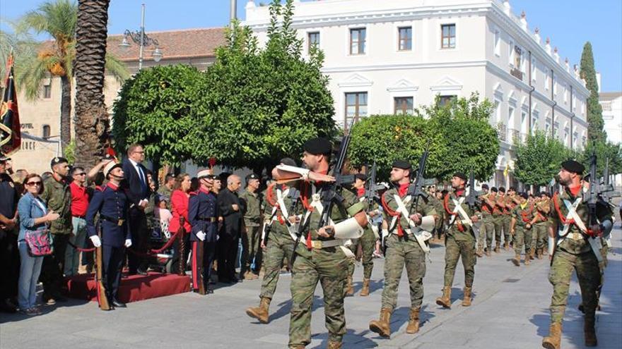 El grupo de artillería recibe un nuevo guión de mando