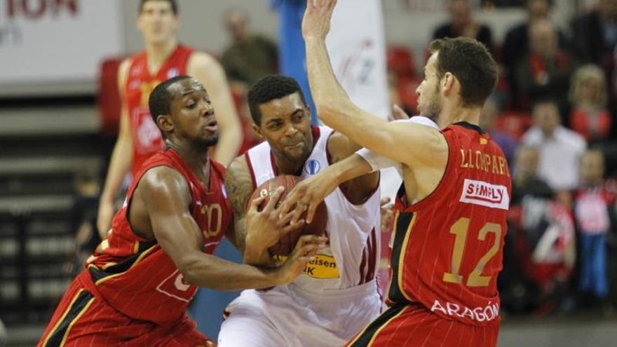 El CAI Zaragoza debuta con derrota y se complica la vida en la Eurocopa (67-75)