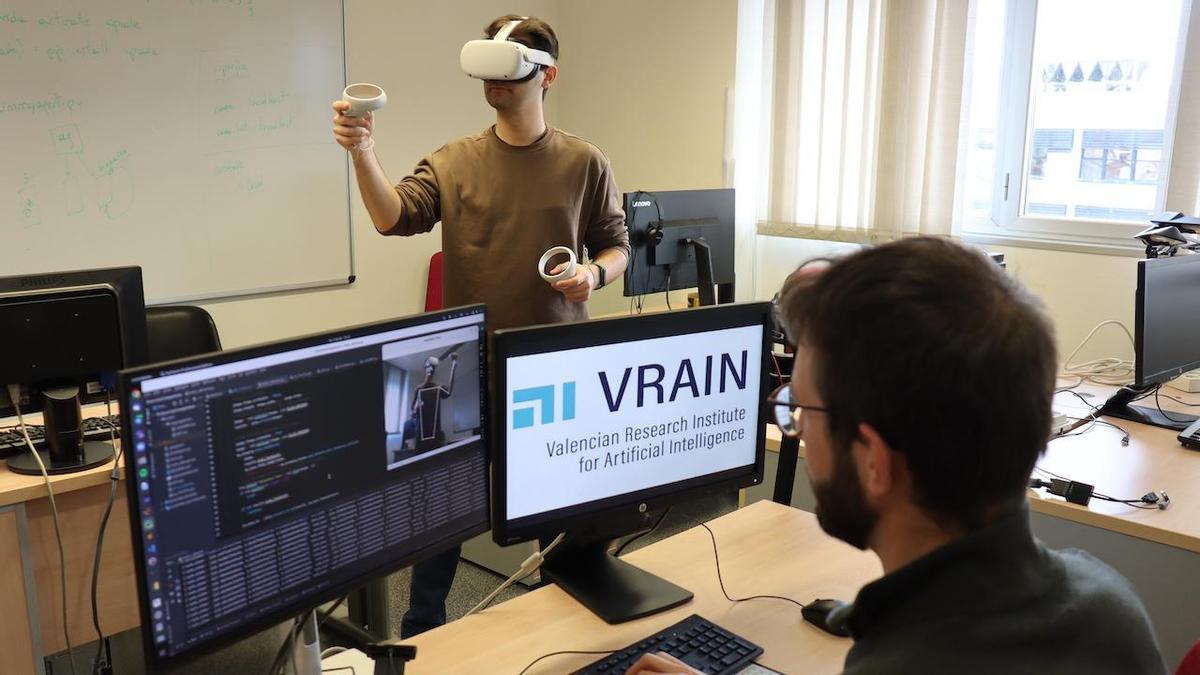 Uno de los contextos en los que trabajan los investigadores es el de la realidad virtual.