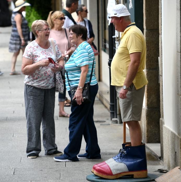 9.000 cruceristas desembarcan en A Coruña