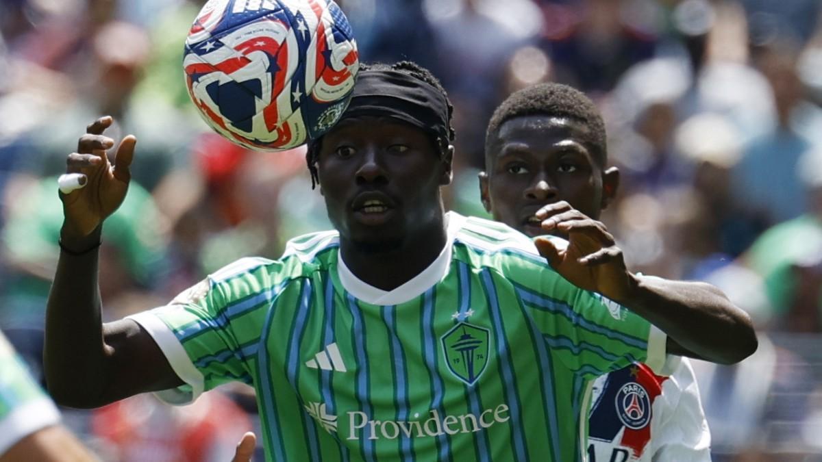 Georgi Minoungou, en el Mundial de Clubes