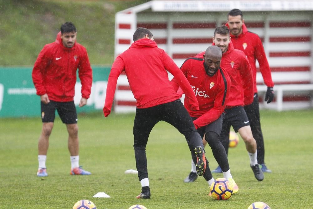 Entrenamiento del Sporting