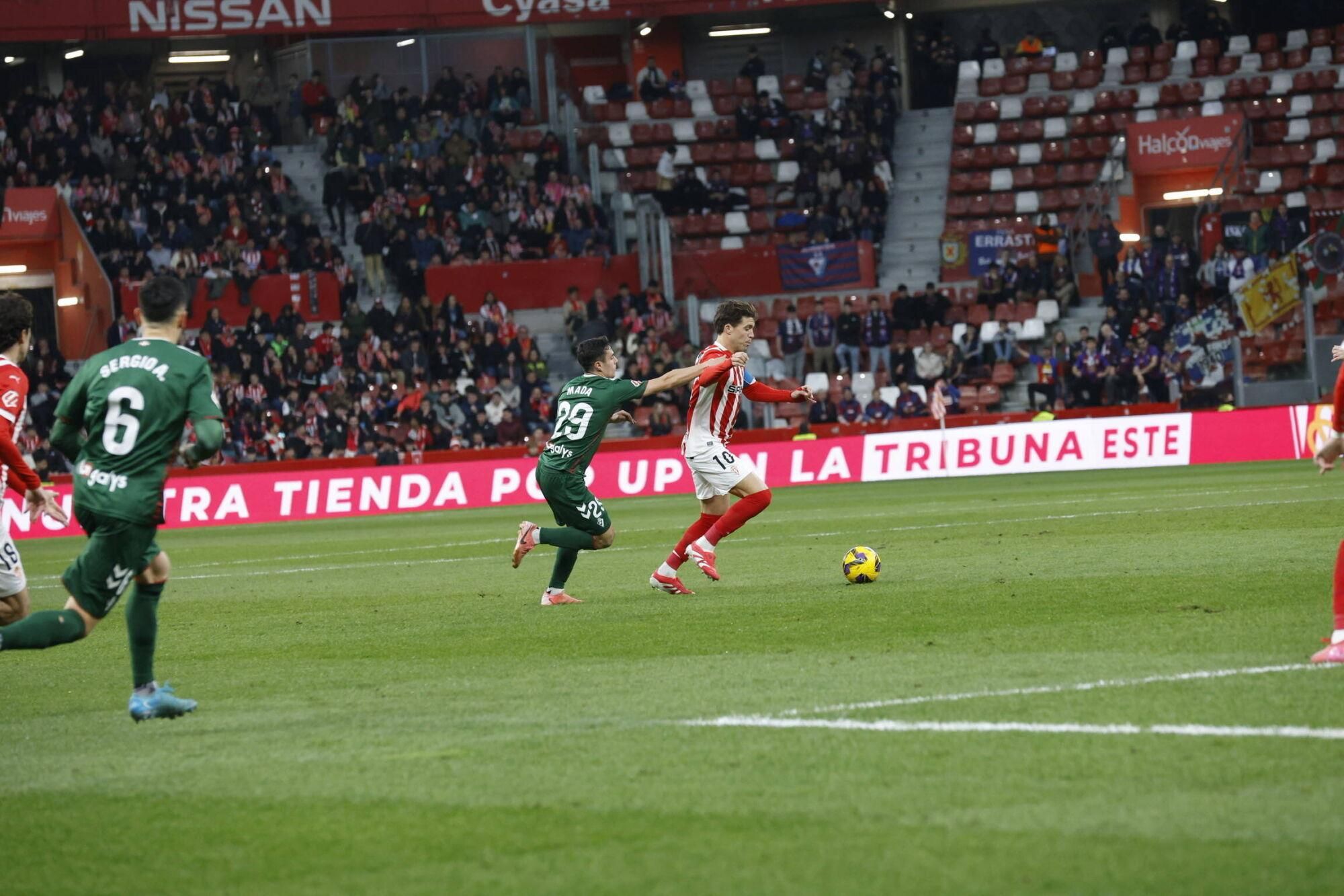 Las imágenes del Sporting-Eibar