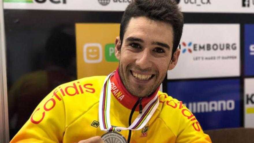 Felipe Orts ganó en año pasado la medalla de plata en el Mundial en la categoría sub 23
