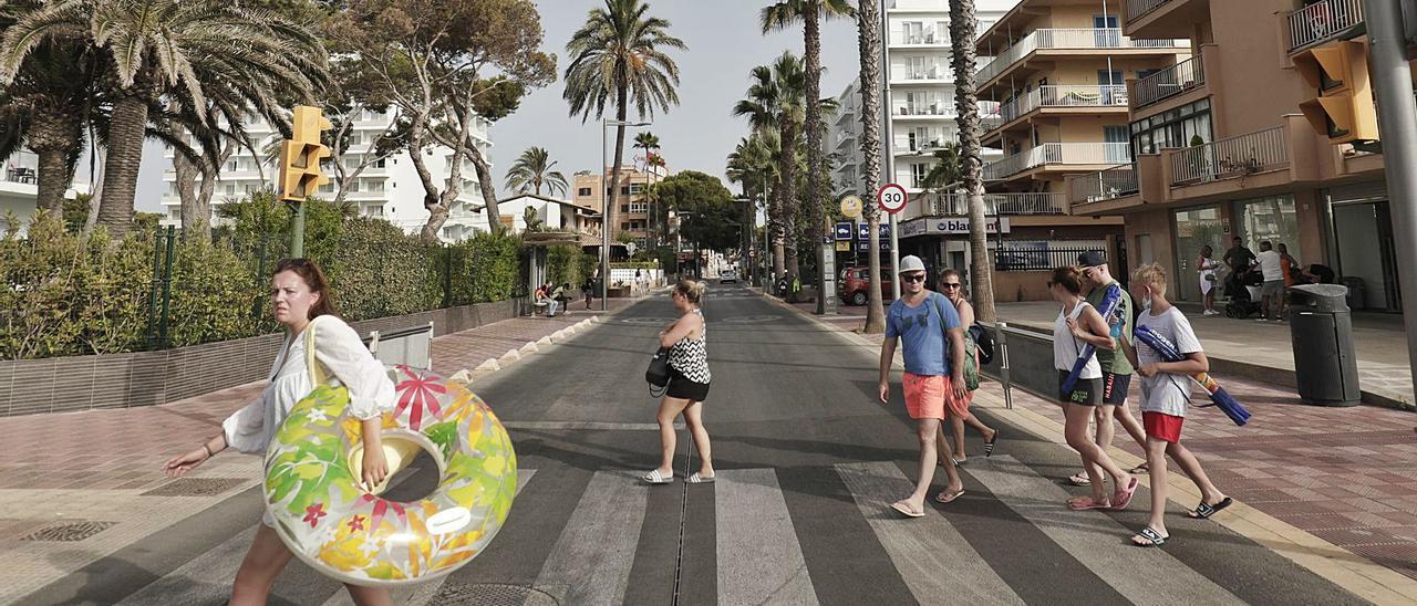 La mayoría de los alemanes alojados en Platja de Palma han apostado por completar sus vacaciones.